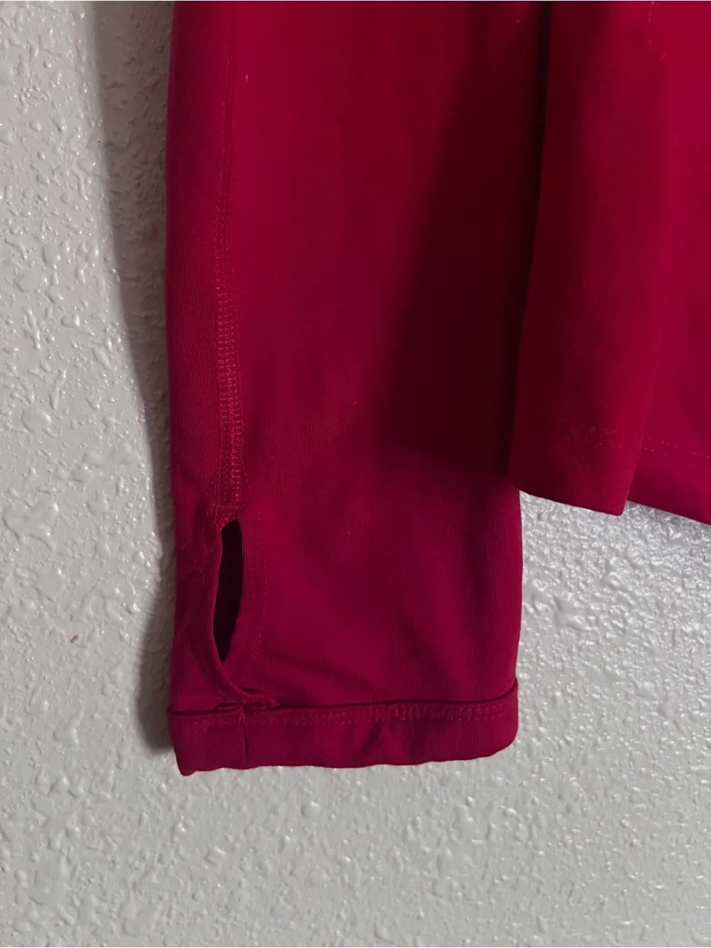 Nike Red 'Angels' Quarter-Zip Pullover